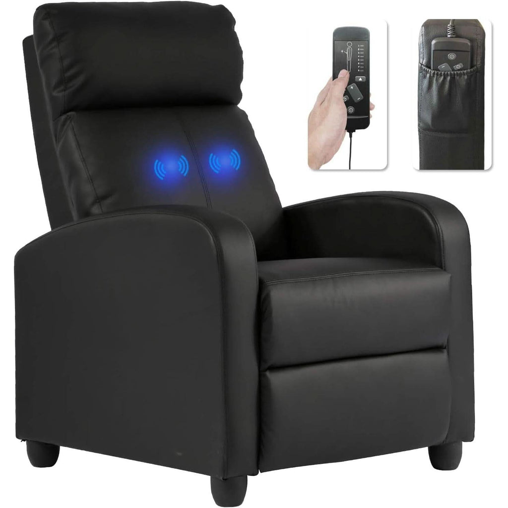 Modern Massage Recliner Sofa With Massage Function by ShipItFurniture