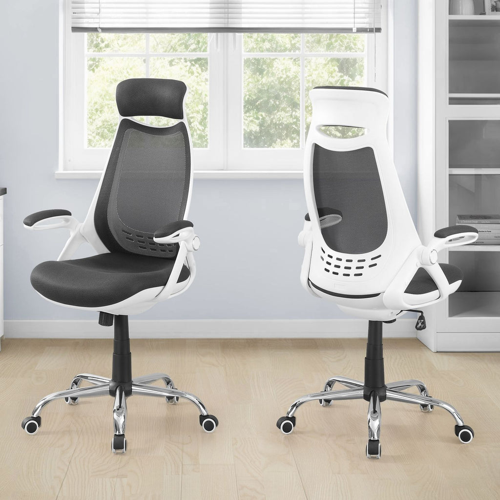 Office Chair, Adjustable Height, Swivel, Ergonomic, Armrests, Contemporary & Modern by Unique Piece Furniture