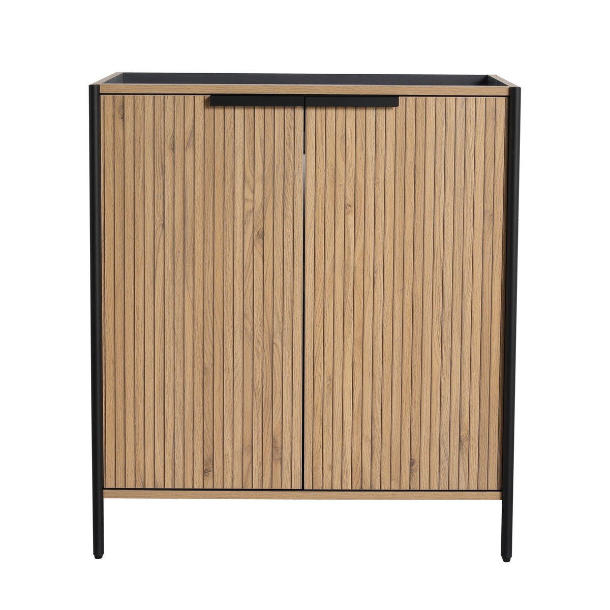 Contemporary Freestanding Bathroom Vanity With Adjustable Shelves by Unique Piece Furniture