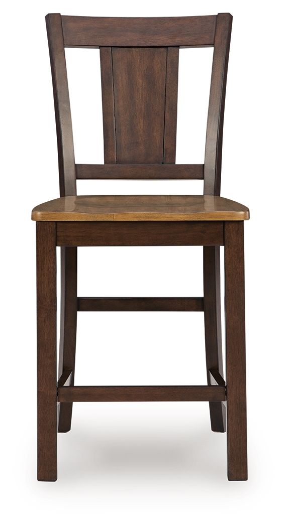 Rylandeen - Barstool (Set of 2) - Light Brown / Dark Brown by Unique Piece Furniture