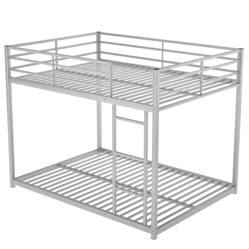 Metal Bunk Bed, Low Bunk Bed With Ladder by Unique Piece Furniture