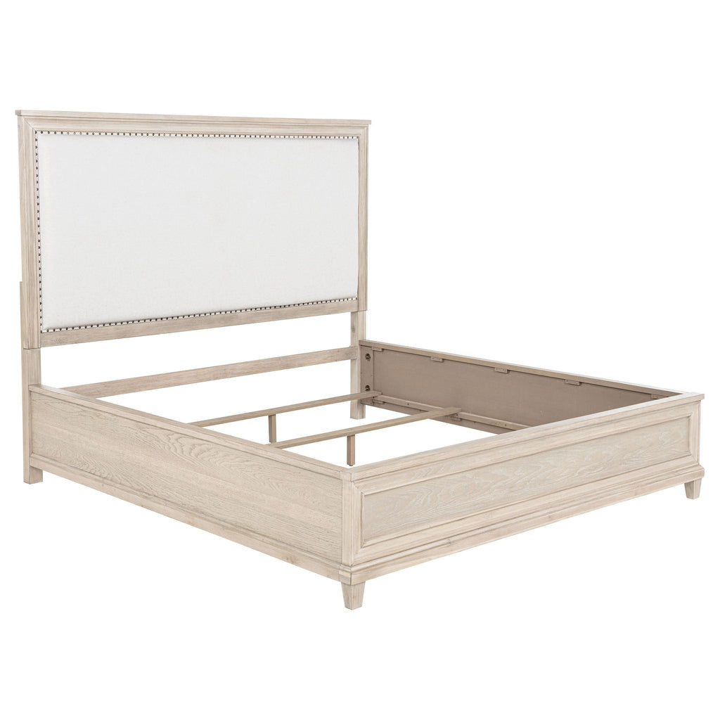 Pembroke 5-piece Eastern King Bedroom Set Washed Oak by Unique Piece Furniture
