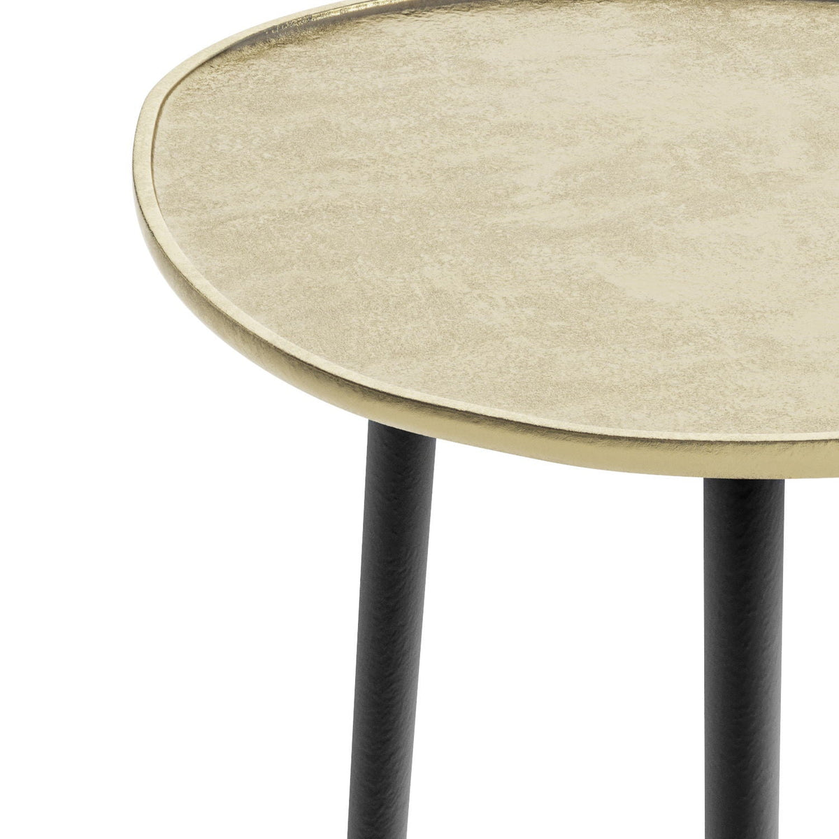 Tanner - Metal Side Table - Gold by Unique Piece Furniture