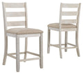 Skempton - Upholstered Barstool (Set of 2) - White by Unique Piece Furniture