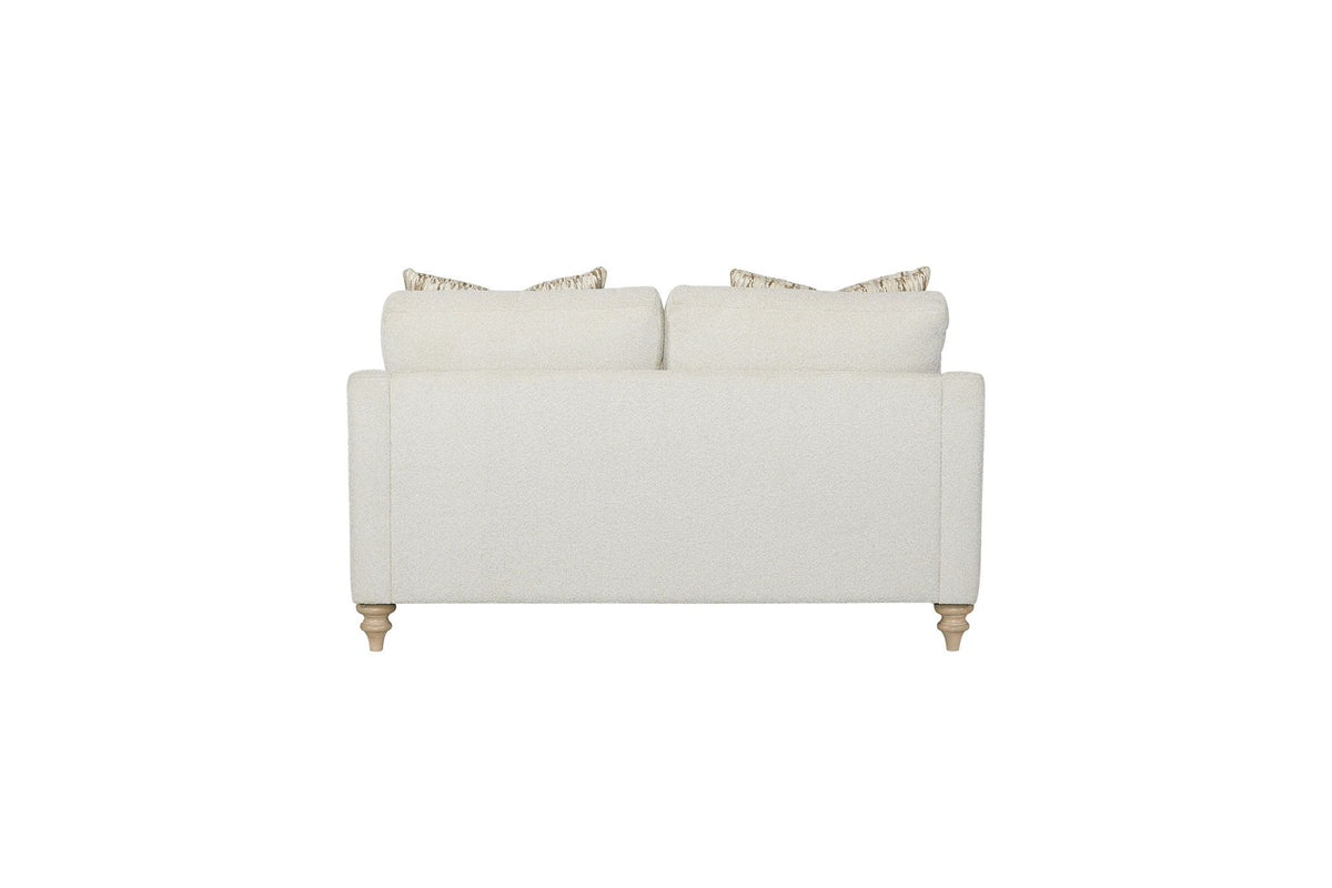 Loveseat Reversable Cushion With 2 Pillows - Off White by Unique Piece Furniture