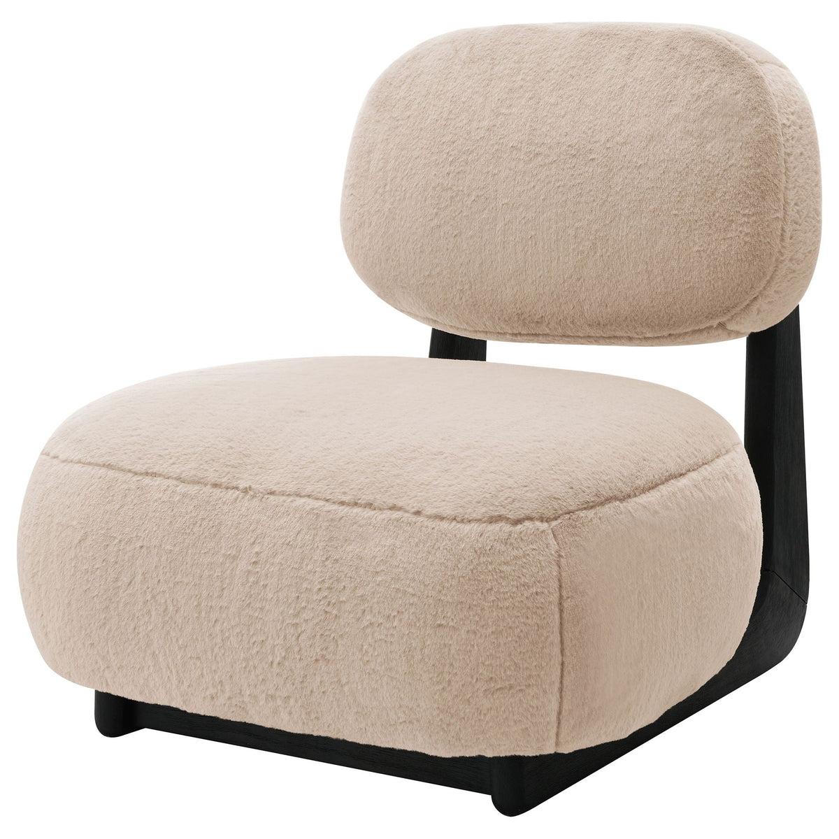 Duffie Upholstered Armless Accent Chair Camel by Unique Piece Furniture