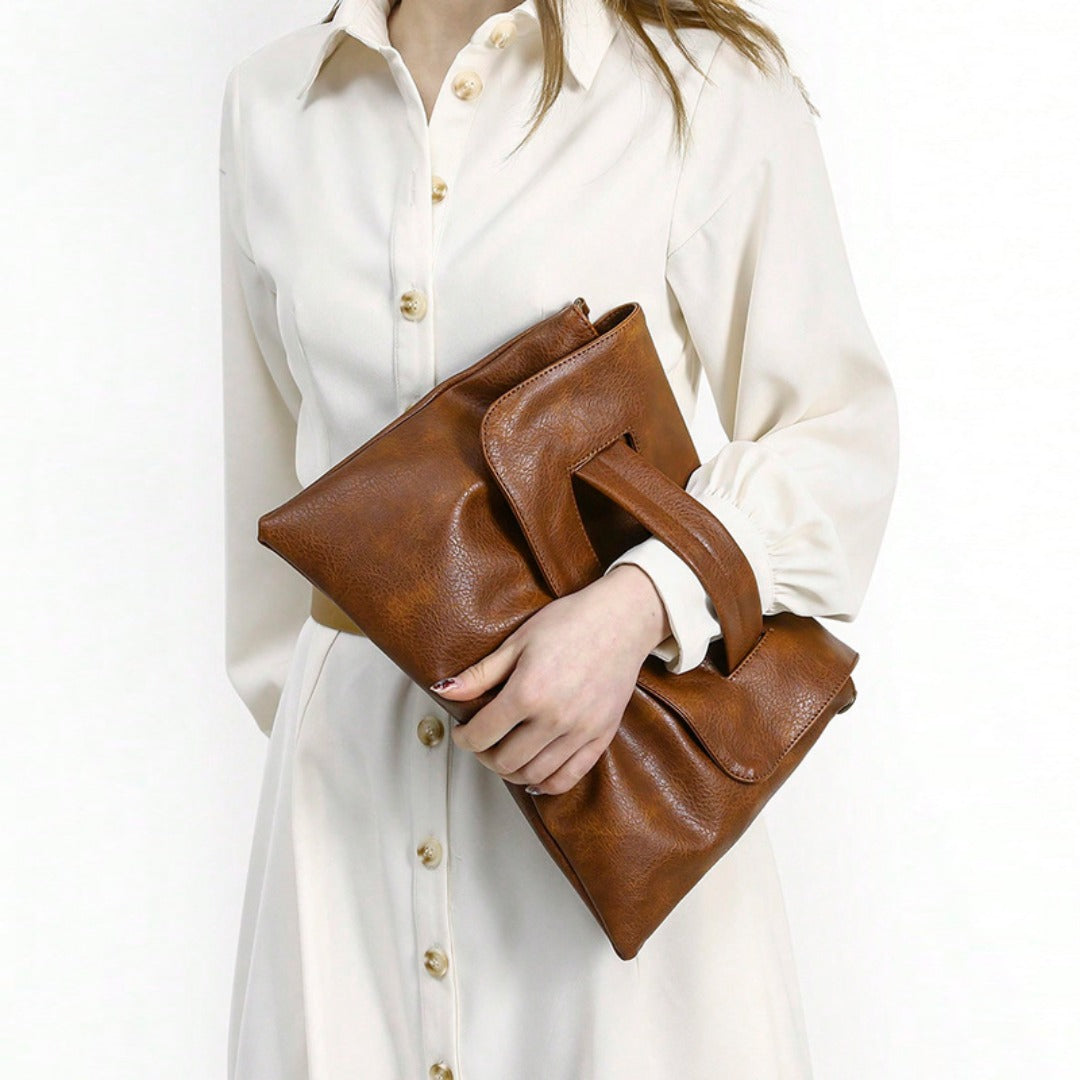Large capacity clutch purse evening clutch bag envelope bag by SHOMICOBOUTIQUE