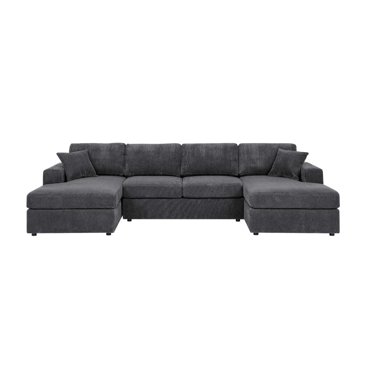 3 Piece Double Chaise Sectional Sofa by Unique Piece Furniture