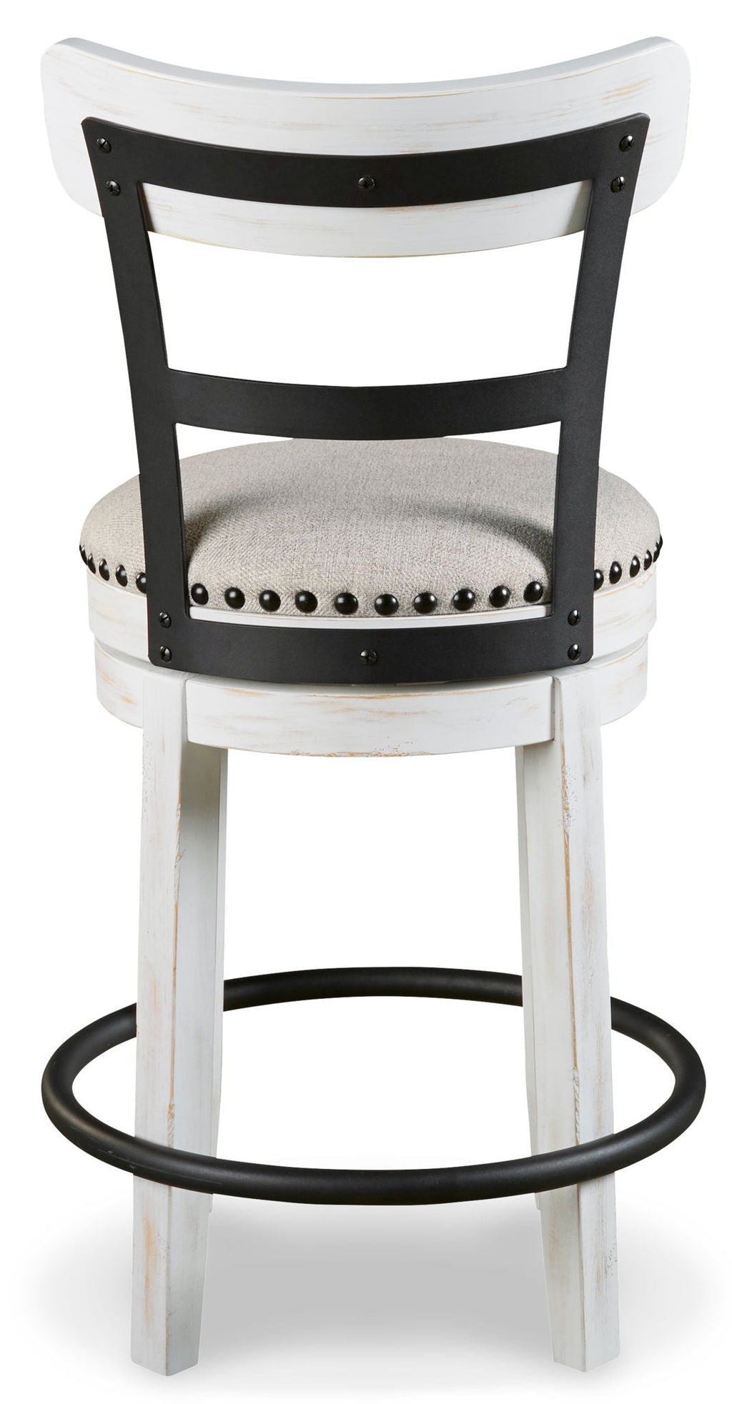 Valebeck - Full Back Swivel Stool by Unique Piece Furniture