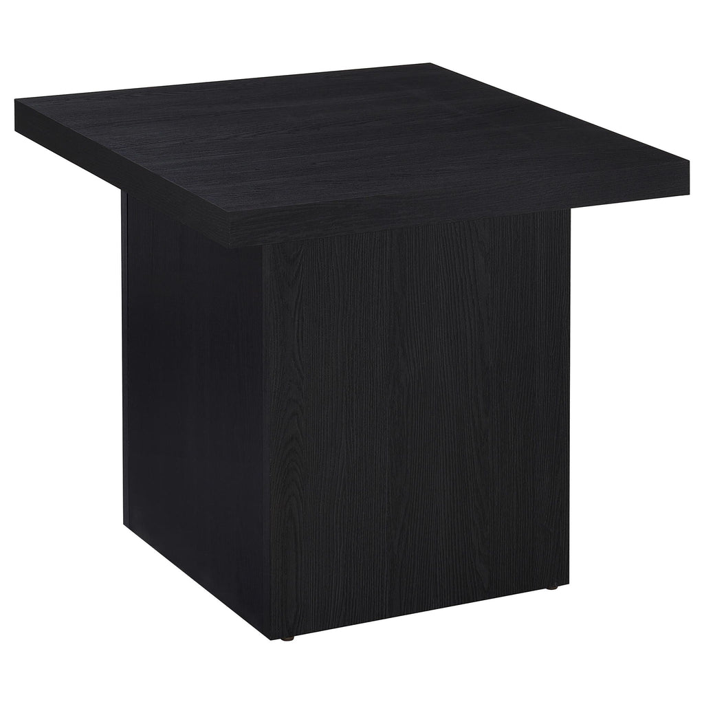 Max 3-piece Rectangular Coffee and End Table Set Black by Unique Piece Furniture