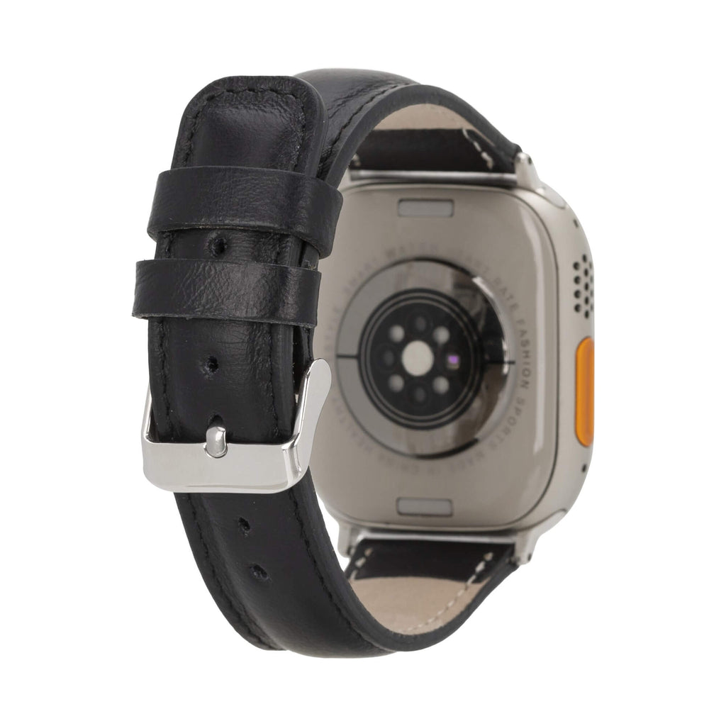 Jackson Leather Bands for Apple Watch 9, Ultra 2 & SE by Chocolate Crius