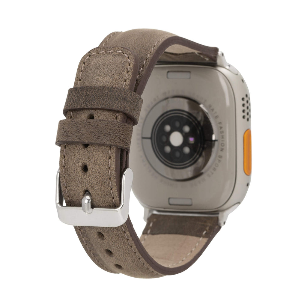 Jackson Leather Bands for Apple Watch 9, Ultra 2 & SE by Chocolate Crius