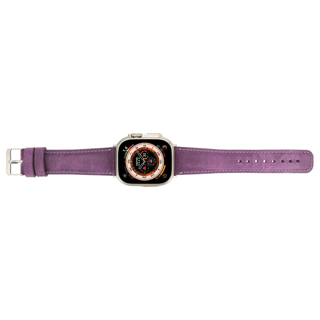 Jackson Leather Bands for Apple Watch 9, Ultra 2 & SE by Chocolate Crius