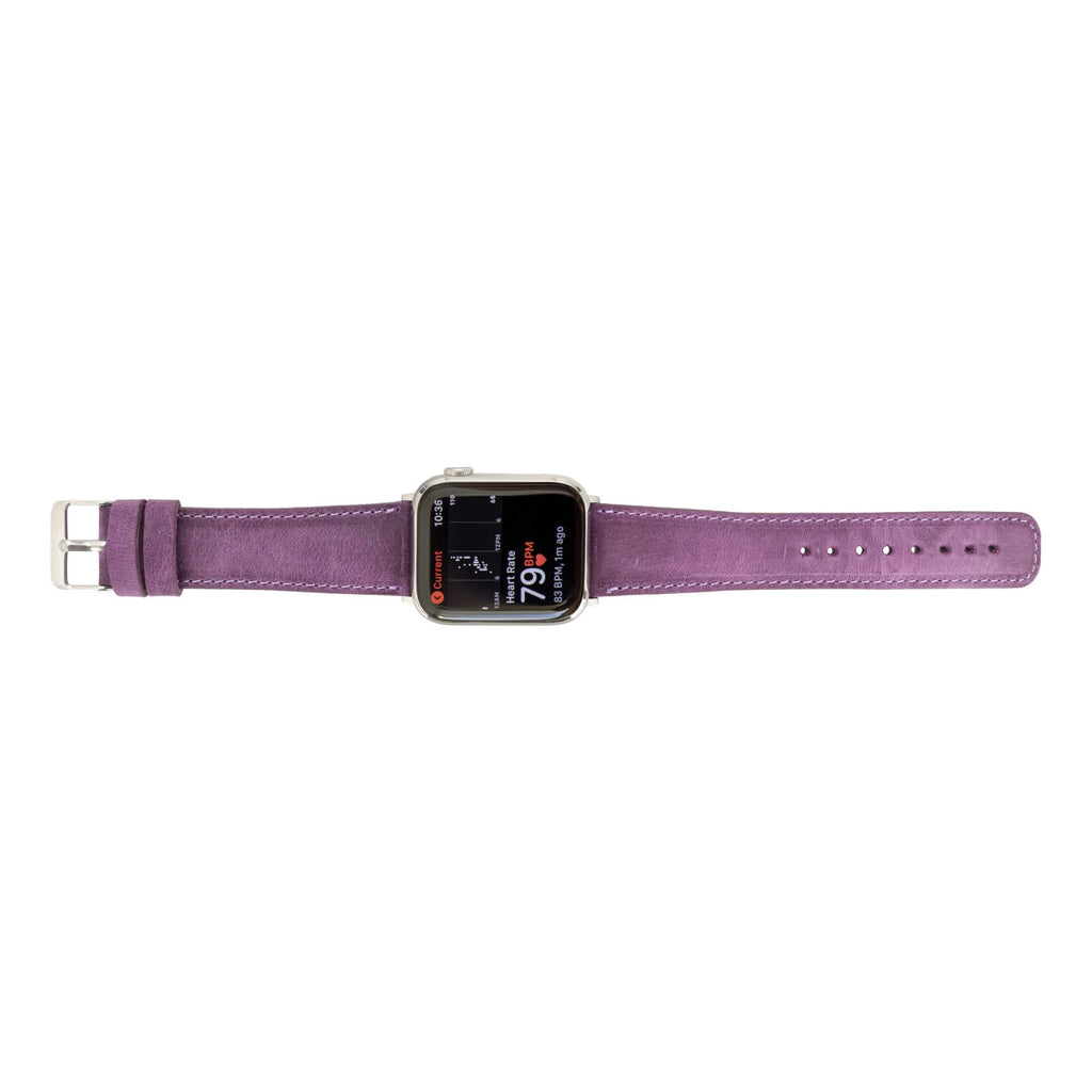 Jackson Leather Bands for Apple Watch 9, Ultra 2 & SE by Chocolate Crius