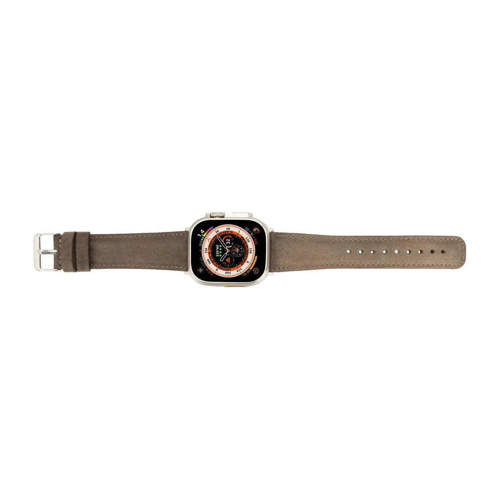 Jackson Leather Bands for Apple Watch 9, Ultra 2 & SE by Chocolate Crius