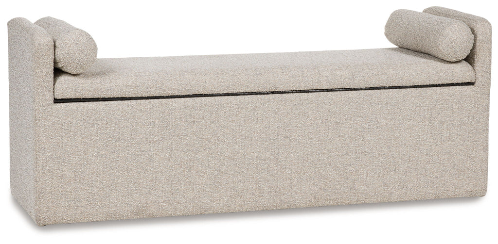Galliden - Large Upholstered Dining Room Bench - Beige by Unique Piece Furniture