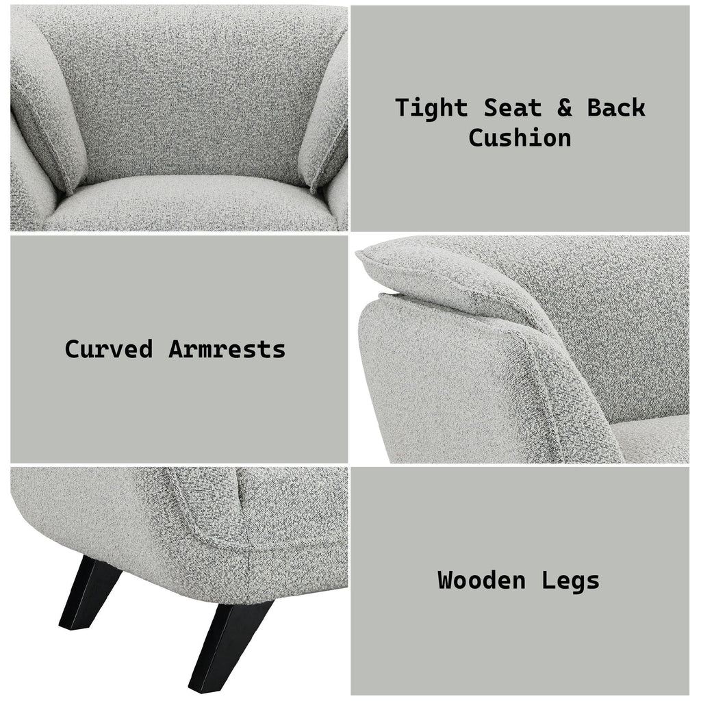Nayeli - Boucle Chair by Unique Piece Furniture