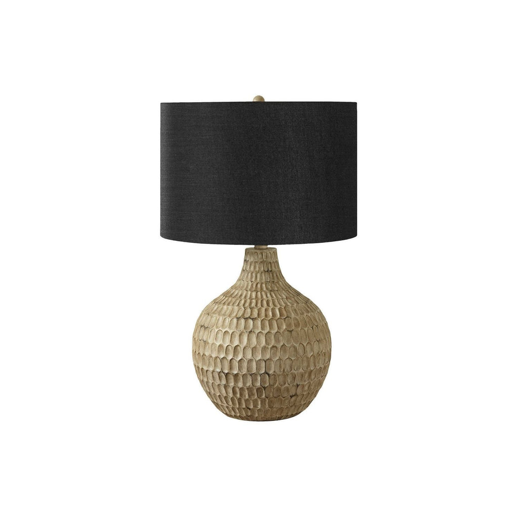 Lighting, Table Lamp, Resin, Contemporary - Brown by Unique Piece Furniture
