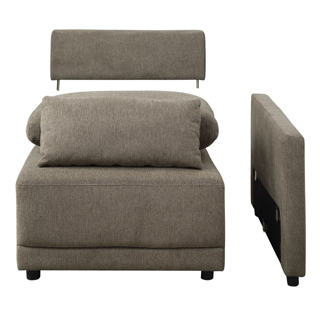 Rylie - Modular Sectional Sofa With Toss Pillows by Unique Piece Furniture