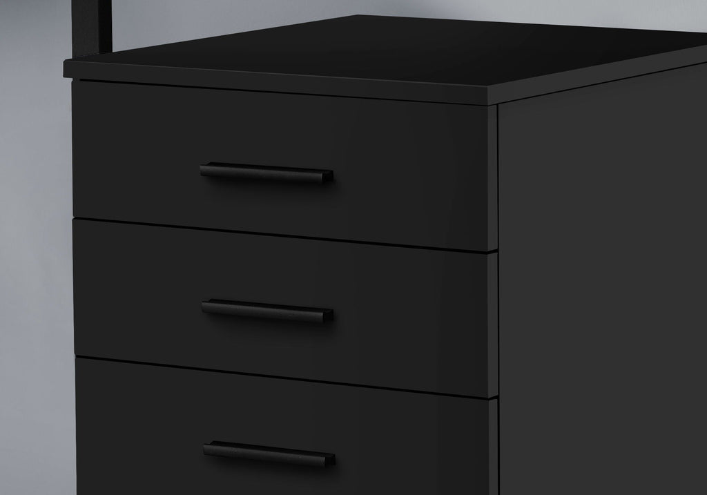 File Cabinet, Rolling Mobile, Storage Drawers, Printer Stand, Office, Work, Contemporary, Modern by Unique Piece Furniture