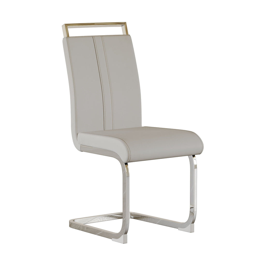 Modern Dining Chairs With Padded Seat, High Back by Unique Piece Furniture