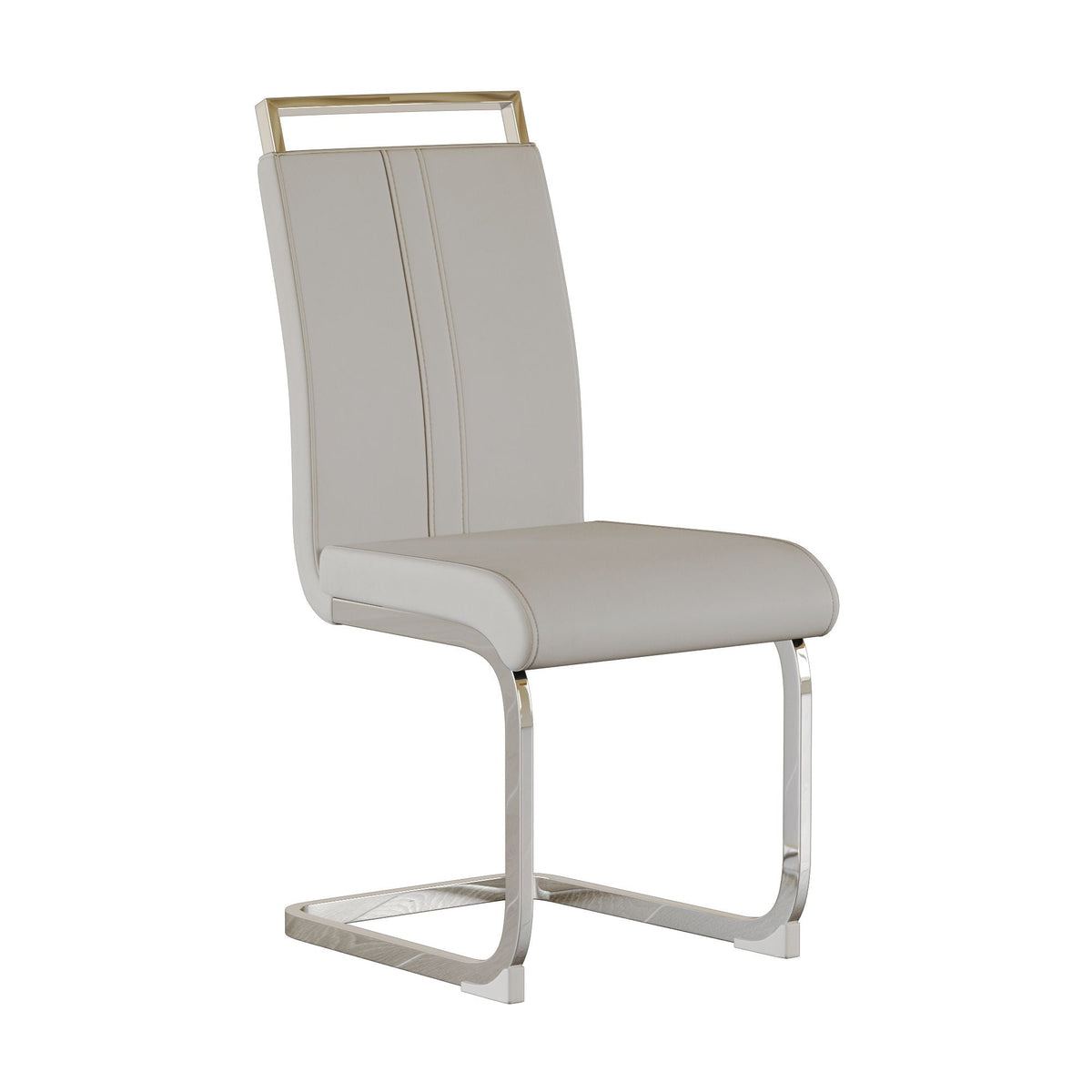 Modern Dining Chairs With Padded Seat, High Back by Unique Piece Furniture