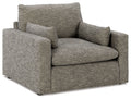 Dramatic - Chair and a Half - Granite by Unique Piece Furniture