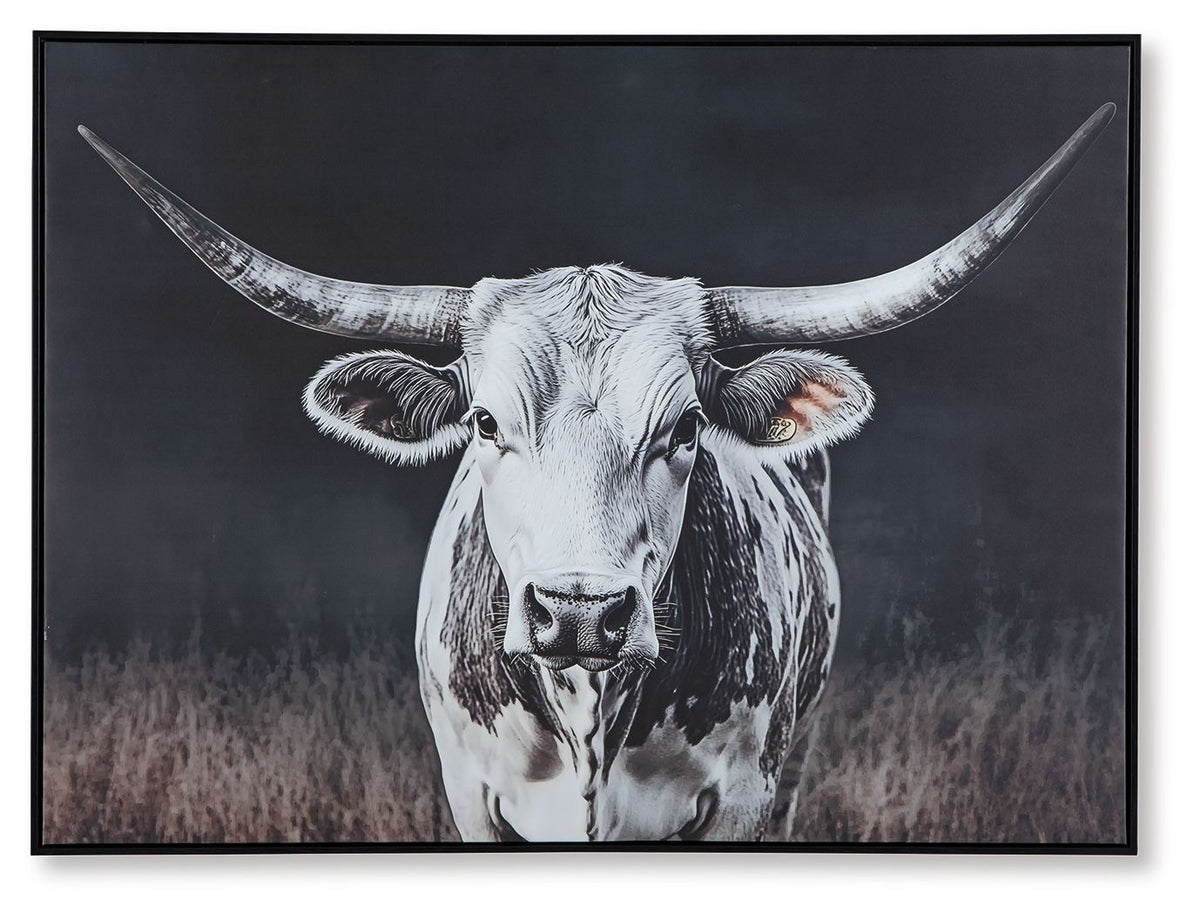Harlandale - Wall Art - Black / White / Brown by Unique Piece Furniture