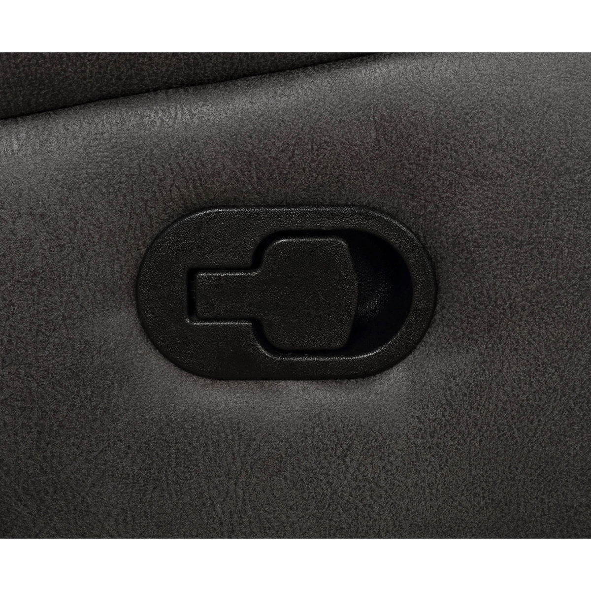 Franklin - Upholstered Padded Arm Glider Recliner - Charcoal by Unique Piece Furniture