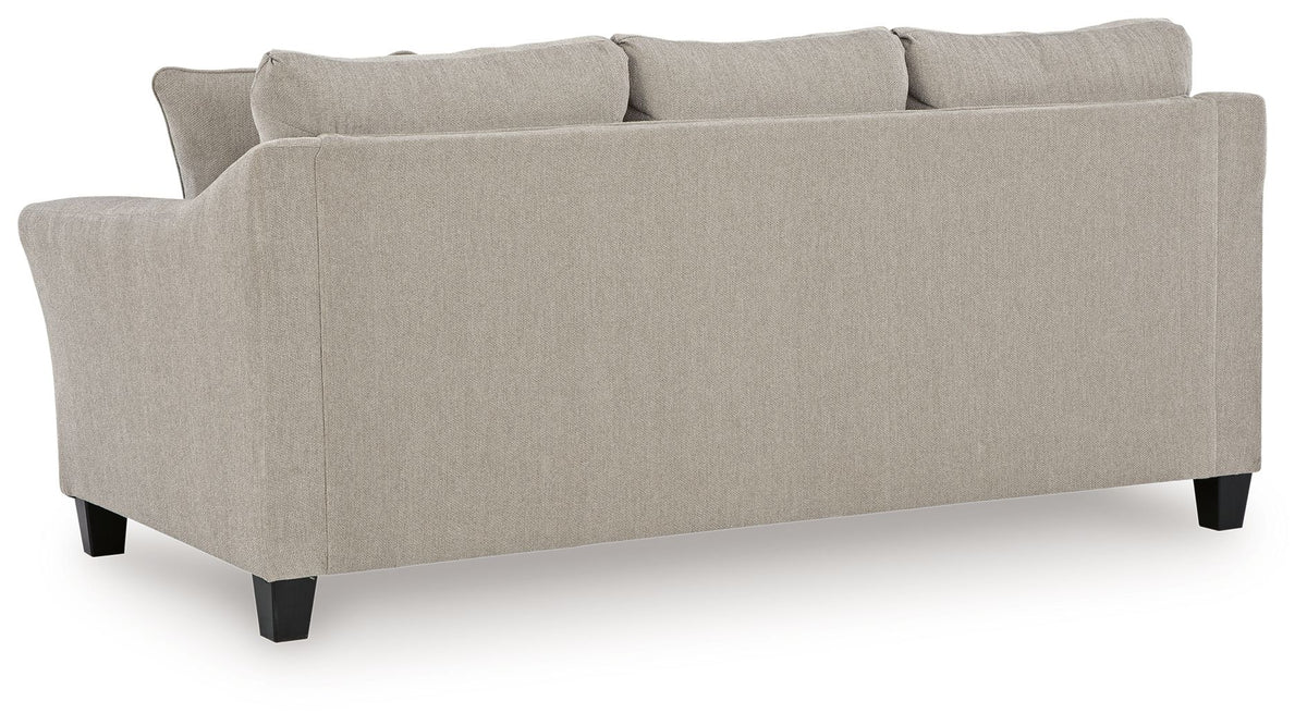 Willarae - 2 Pc. - Sofa, Loveseat - Taupe by Unique Piece Furniture