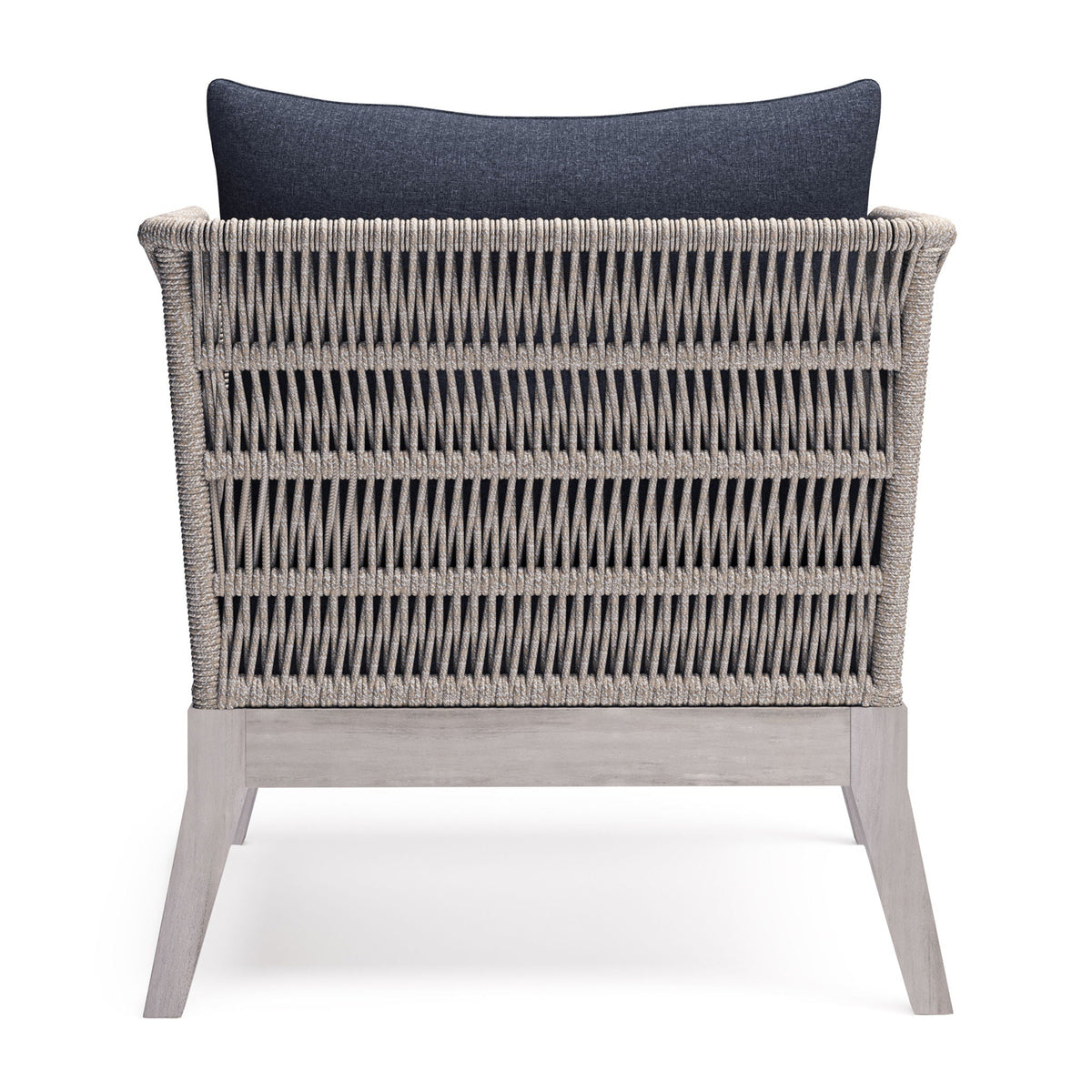 Santiago - Outdoor Conversation Chair - Slate Gray by Unique Piece Furniture