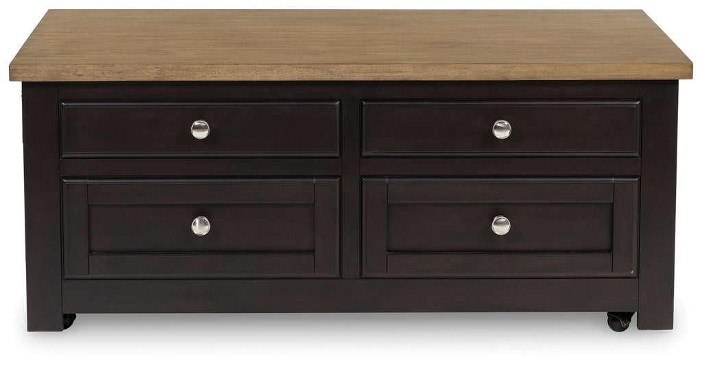 Drazmine - Lift Top Cocktail Table - Brown by Unique Piece Furniture