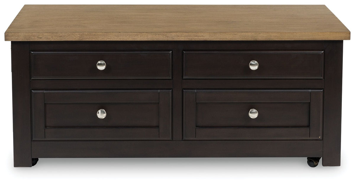 Drazmine - Lift Top Cocktail Table - Brown by Unique Piece Furniture