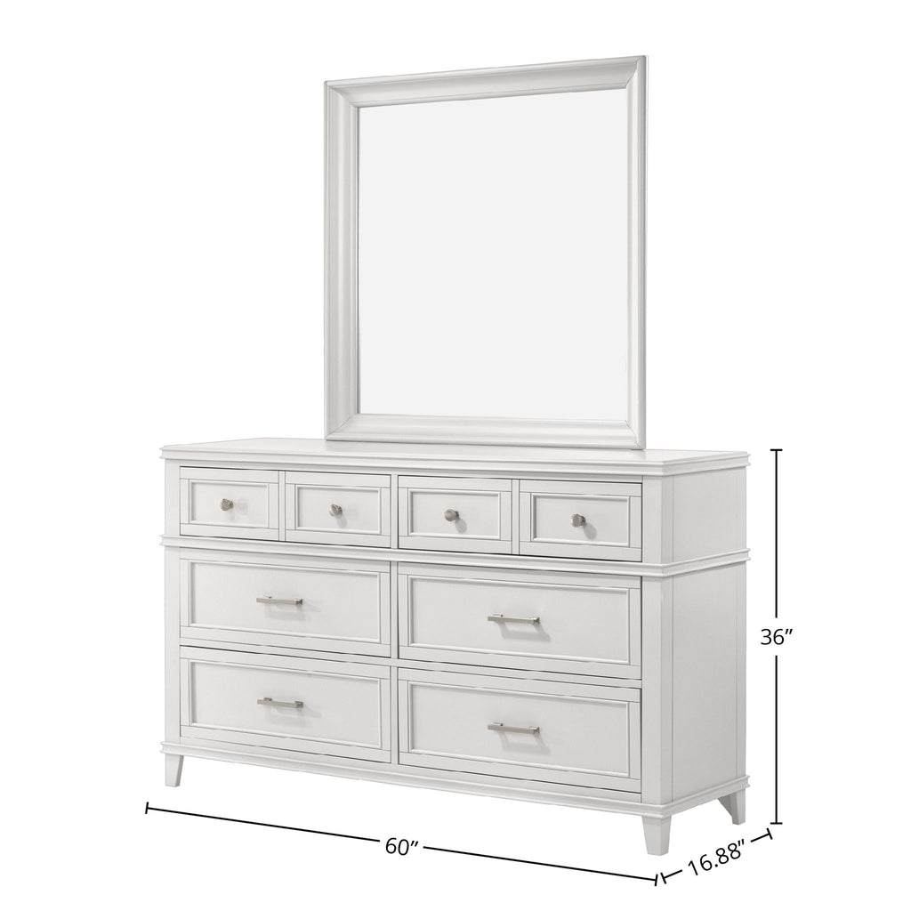 6 Drawer Dresser, Ample Storage by Unique Piece Furniture