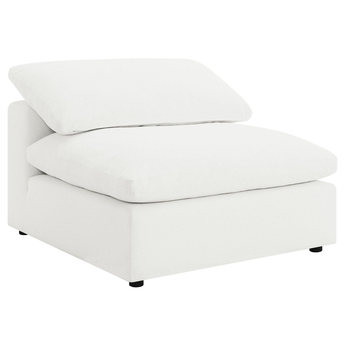 Raleigh 6-piece Boucle Upholstered Modular Sectional Ivory by Unique Piece Furniture