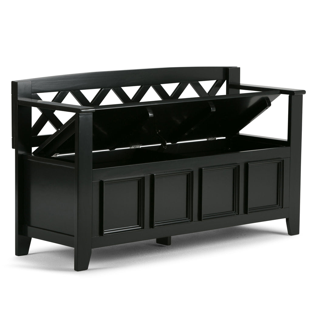 Amherst - Handcrafted Entryway Storage Bench by Unique Piece Furniture