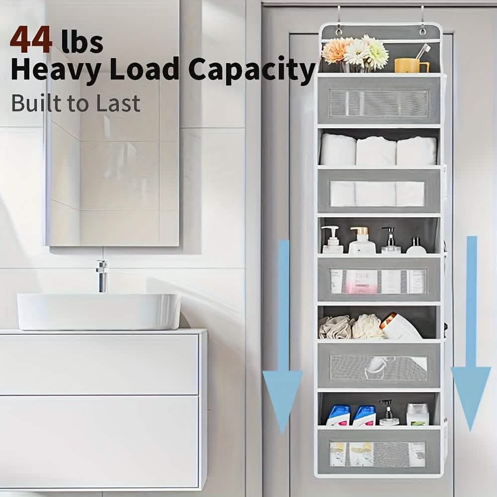 5-Tier Over-the-Door Storage Box Organizer by DailySale