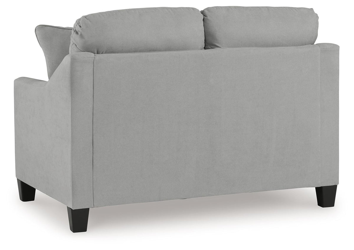 Adlai - Loveseat - Shadow by Unique Piece Furniture