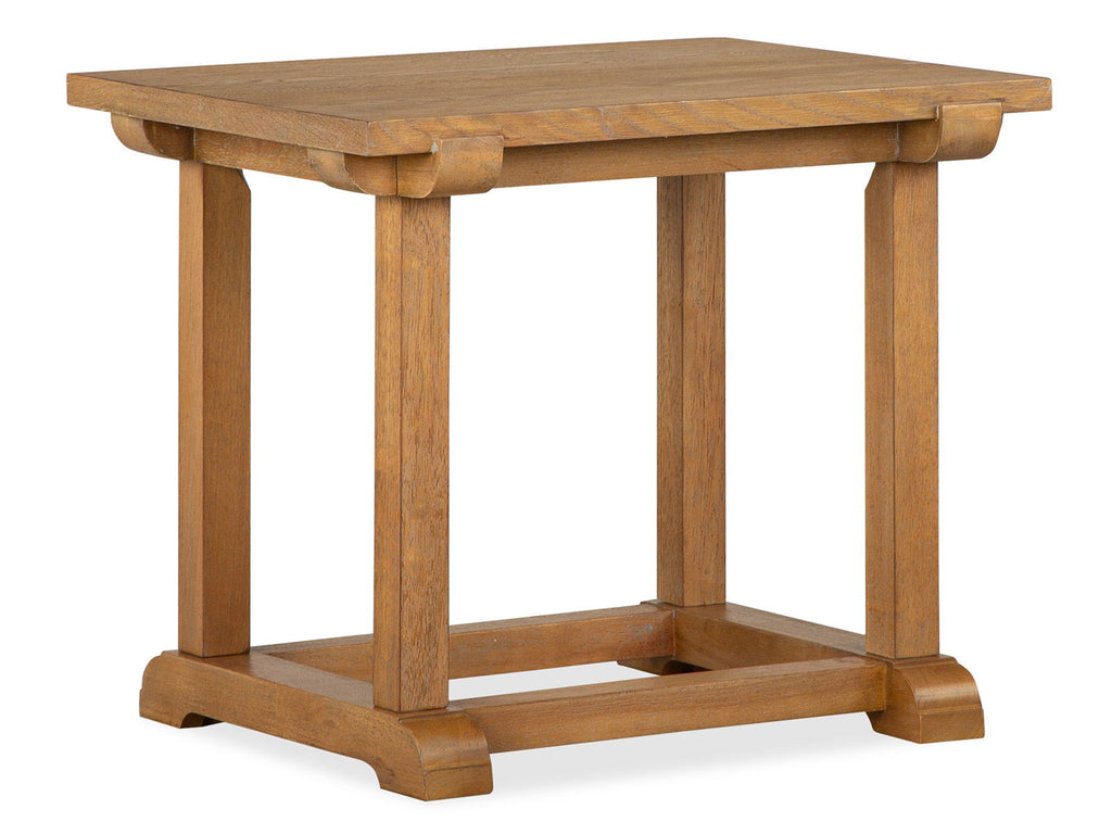 Lindon - Rectangular End Table - Belgian Wheat by Unique Piece Furniture