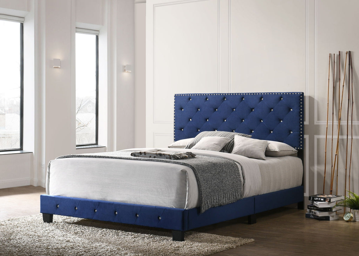 Luxurious Upholstered Bed by Unique Piece Furniture