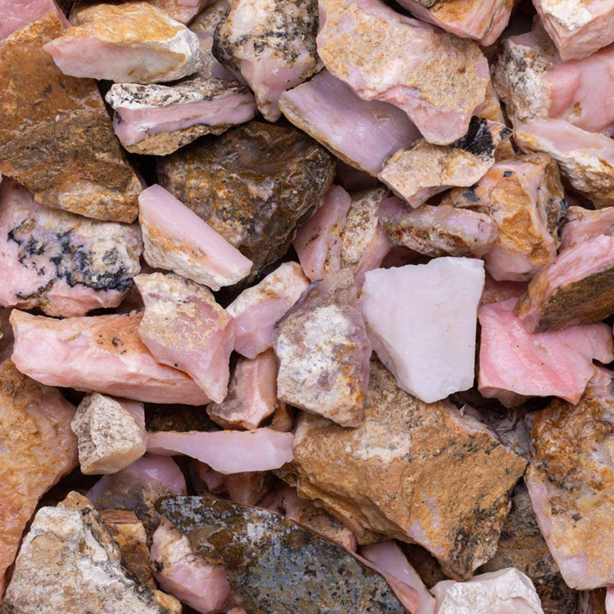 Rough Pink Opal – Raw Stone from Peru by Sacred Crystals