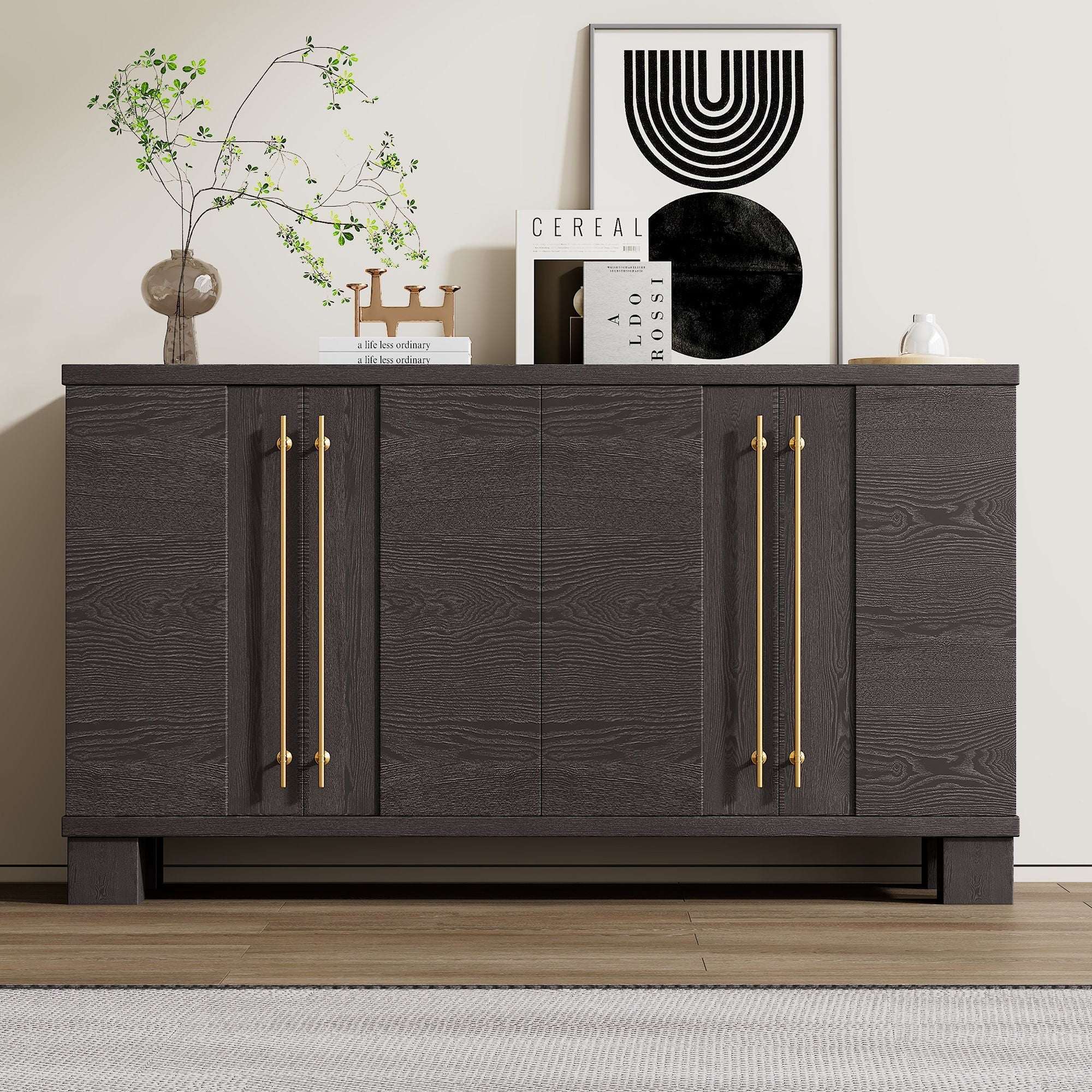 Sideboard With Adjustable Shelves by Unique Piece Furniture