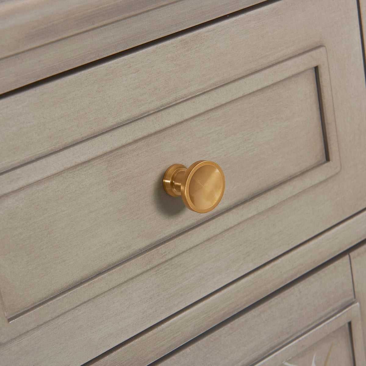 Dauphin - Handpainted Entryway Storage Cabinet - Gray Cashmere by Unique Piece Furniture