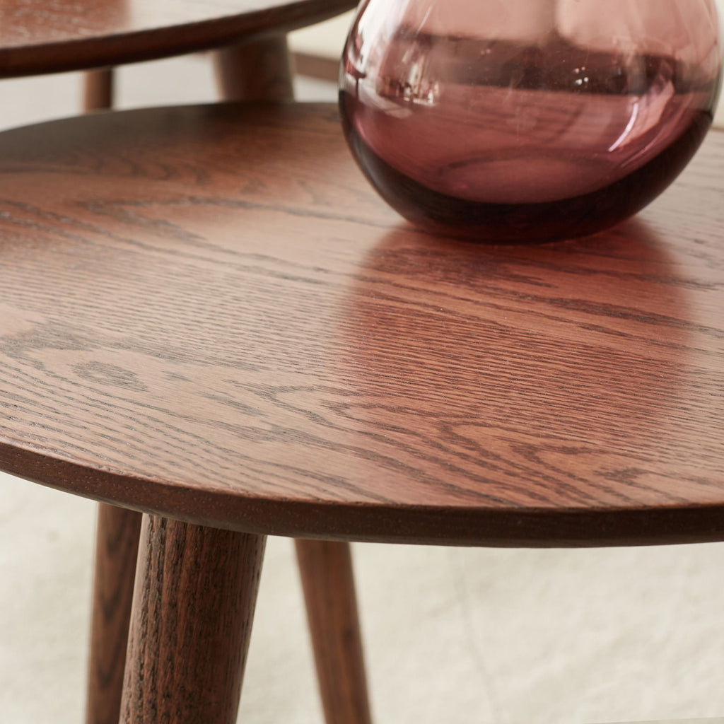 Pebble Shaped Coffee Table - Natural by Unique Piece Furniture