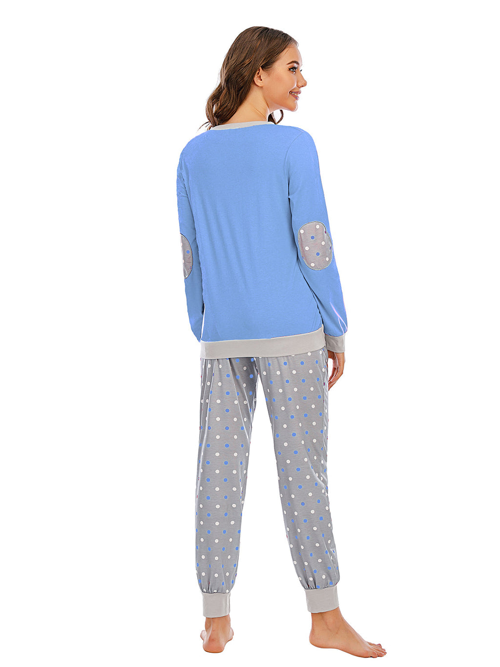 Long Sleeve Top and Polka Dot Pants Set by Wild and Free Boutique