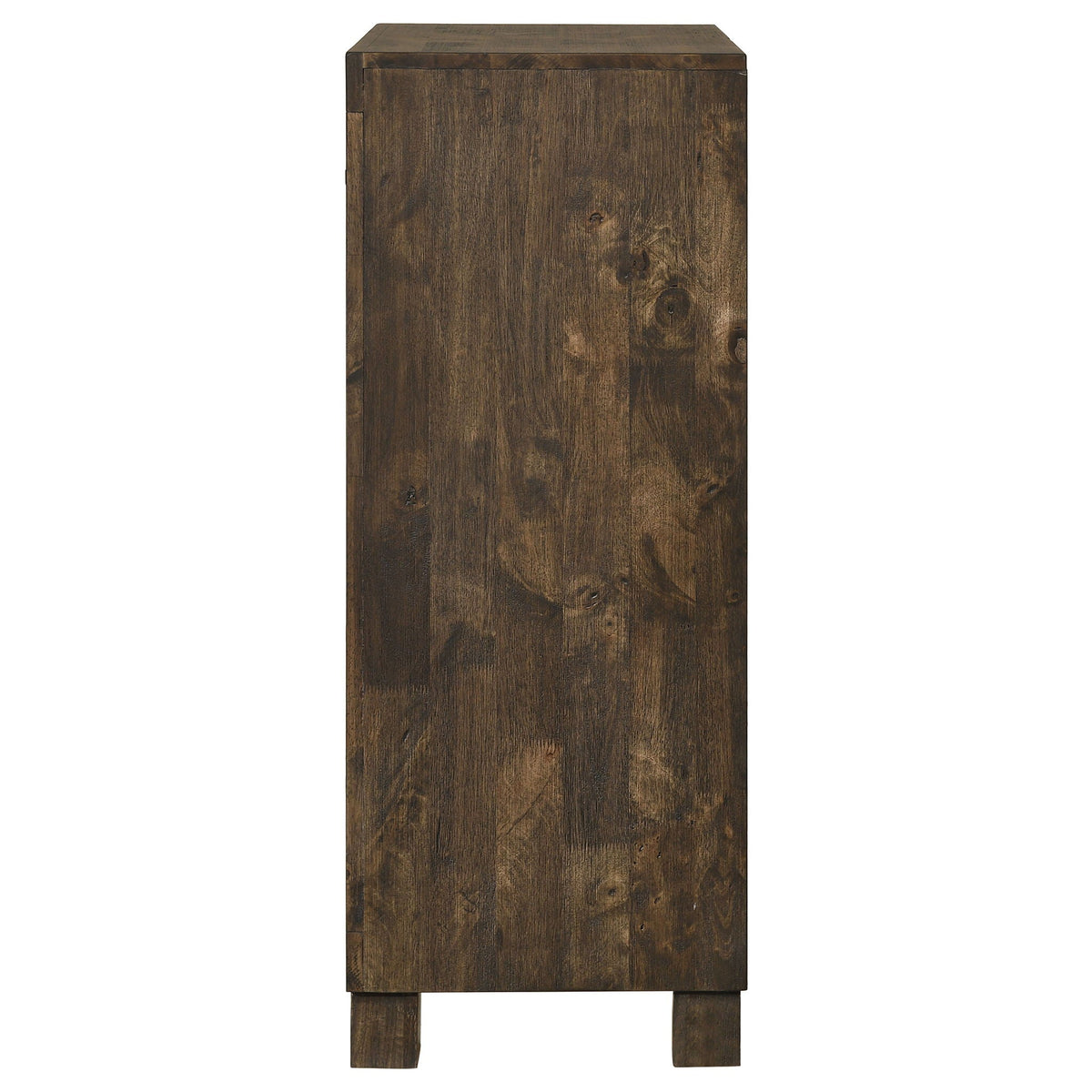 Woodmont 5-drawer Bedroom Chest Rustic Golden Brown by Unique Piece Furniture
