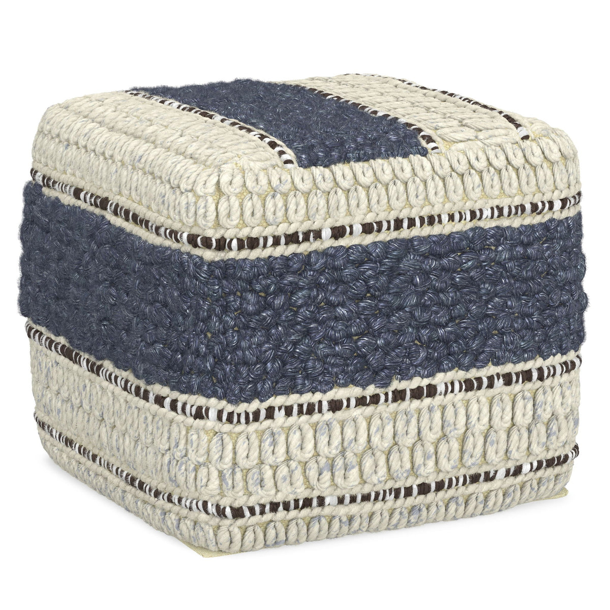 Grady - Handcrafted Square Pouf by Unique Piece Furniture