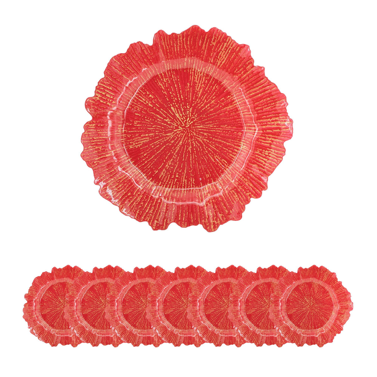 Plastic Charger Plate (Set of 8) by Unique Piece Furniture
