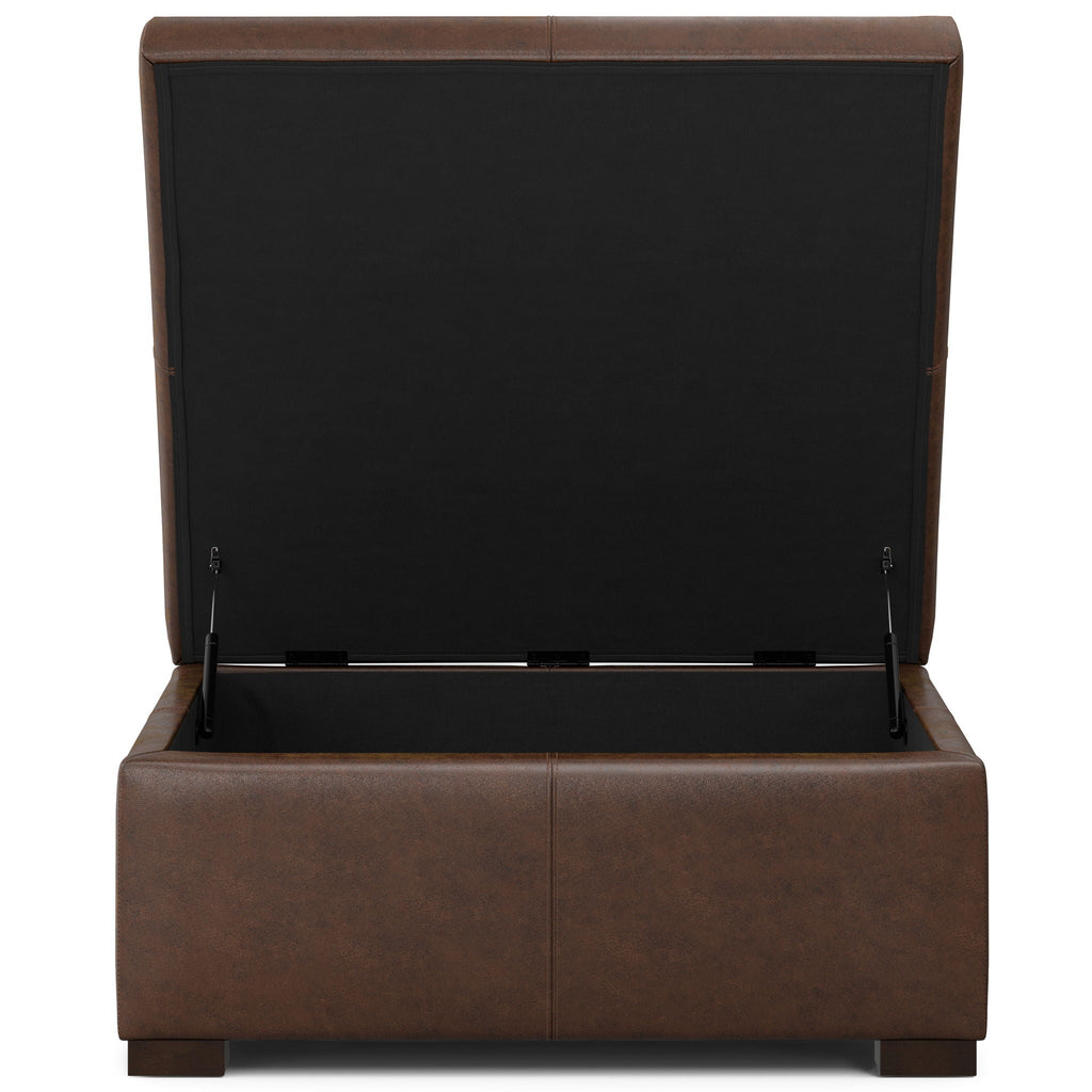 Gabbie - Coffee Table Upholstered Storage Ottoman by Unique Piece Furniture
