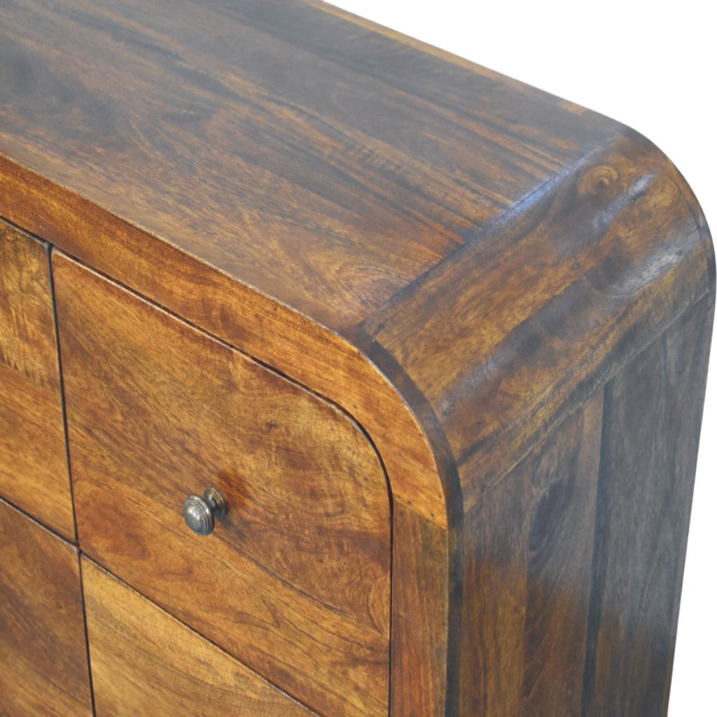 Darcy - 3 Over 3 Drawer Chest - Brown by Unique Piece Furniture